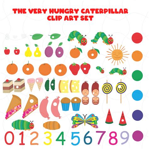 Very Hungry Caterpillar Clipart