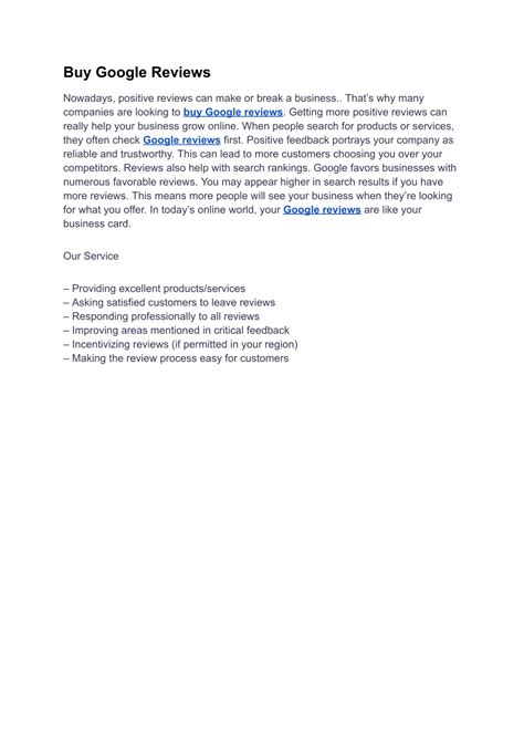 PPT - USA Best Place to Buy Google Reviews 2025 PowerPoint Presentation ...