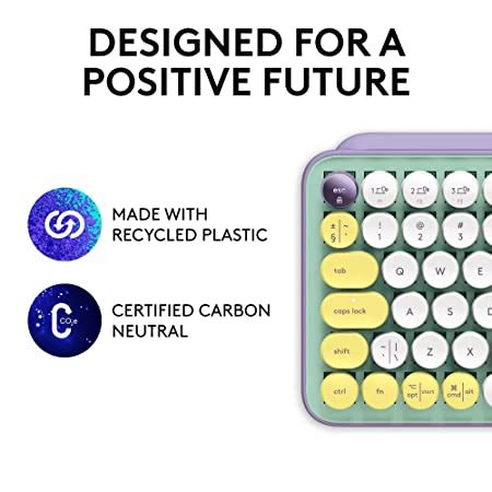 Logitech POP Keys Mechanical Wireless Keyboard - Daydream – Sujata eStore