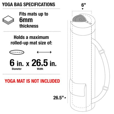 Yoga Mat Dimensions Rolled Up at Andres Lowe blog