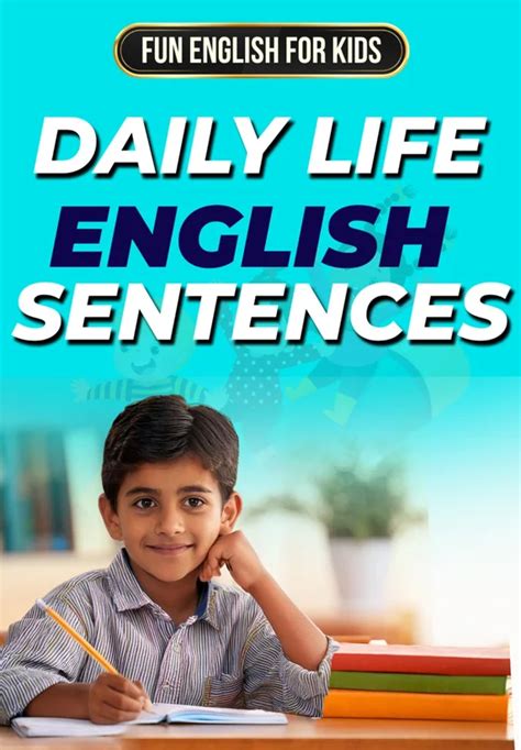 Daily Life Sentences In English For Students | Easy English for Kids