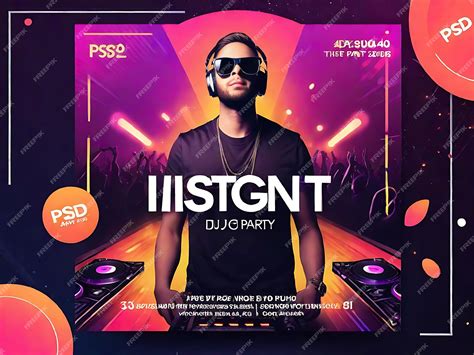 Unleash the Beat Weekend DJ Night Club Party Instagram Post PSDJPG ...