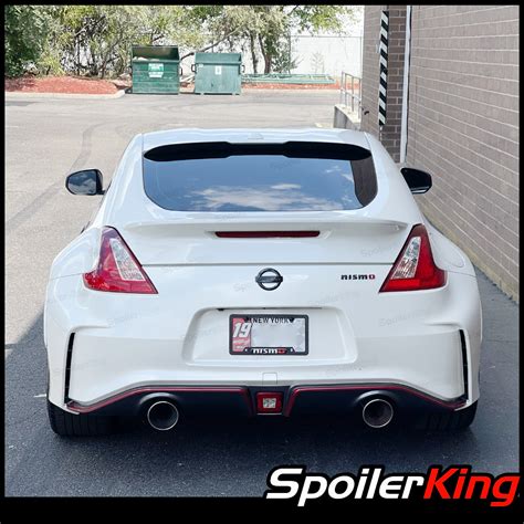 Nissan 370z (Z34) Rear Window Roof Spoiler XL w/ Center Cut (380RC) – SpoilerKing