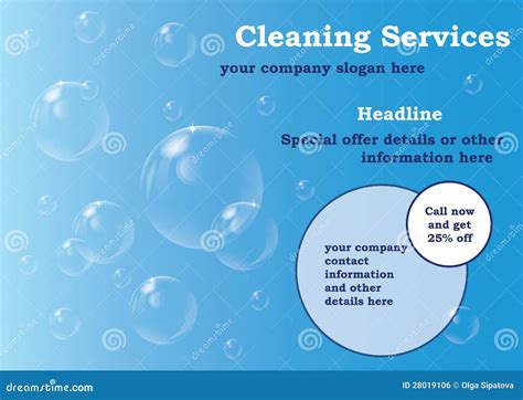 Cleaning Company Flyers Template