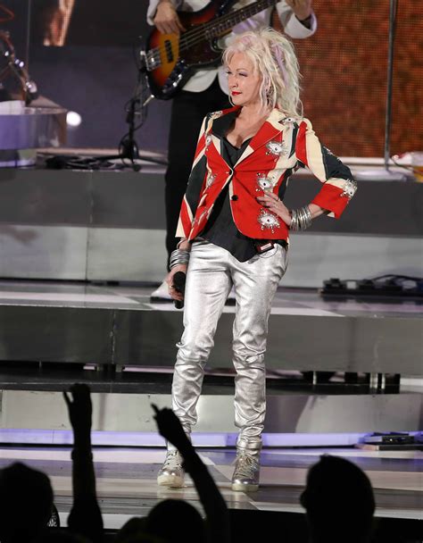 Cyndi Lauper Wears Libertine on Summer Tour