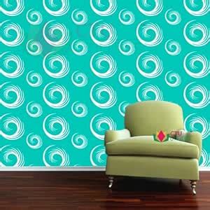 CTU UTILITIES Trotwood Spiral Wall Stencil Reusable DIY Wall Stencil ...