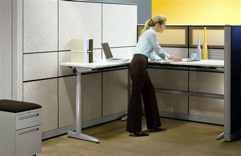 Adjustable Office Desks Workstations 的图像结果