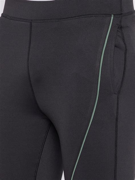 JUMP USA Men Black Active Wear Tights