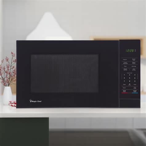 Open Box Magic Chef 1000 Watt 1.1 Cubic Feet Digital Touch Microwave ...