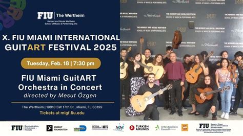 2025 MIGF Concert: FIU Miami GuitART Orchestra, Herbert and Nicole ...
