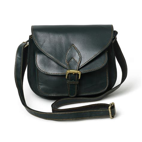 Molina Green Women’s Leather Crossbody Bag – Stylish & Functional ...