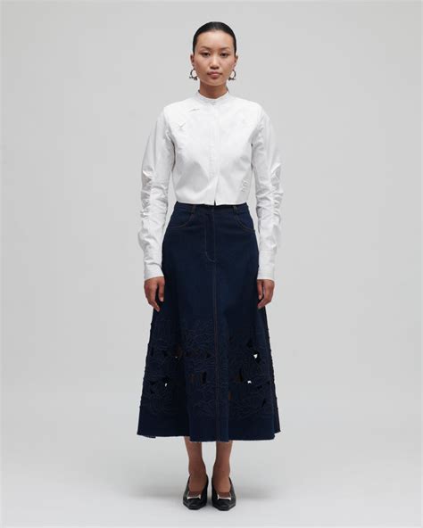Waterlily Denim Skirt – Chorus