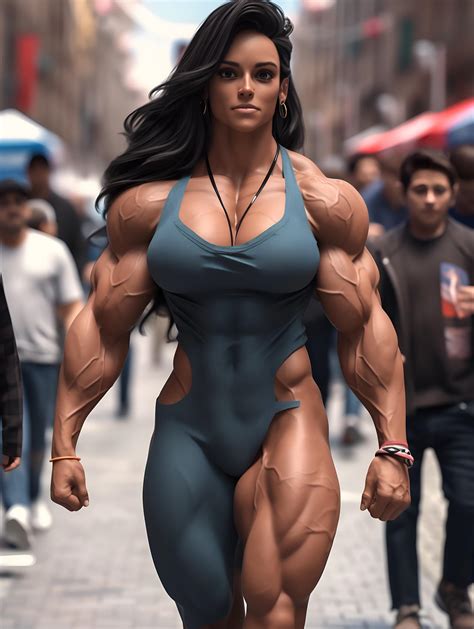 Your average Female Bodybuilder (55) by Jetprovost on DeviantArt