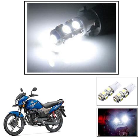 Vheelocityin 9 SMD LED Parking Bulbs for all Bikes/ Motorcycle ...