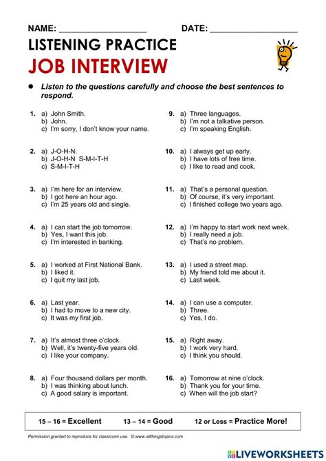 Classroom Interview Worksheet 的图像结果