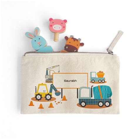 Catch All Pouch - Let's Build Construction – Babble Wrap