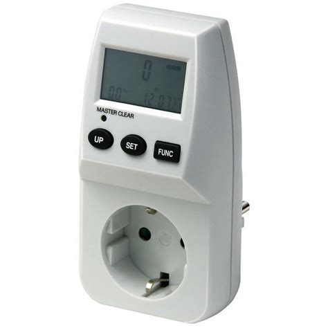 Brennenstuhl® Energiemessgerät, BxHxL: 8 x 12 x 6,5 cm, weiß - hagebau.de