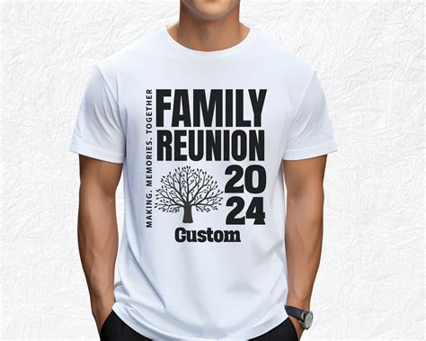 Personalized Family Reunion Shirt, Matching Reunion Shirt, Custom ...