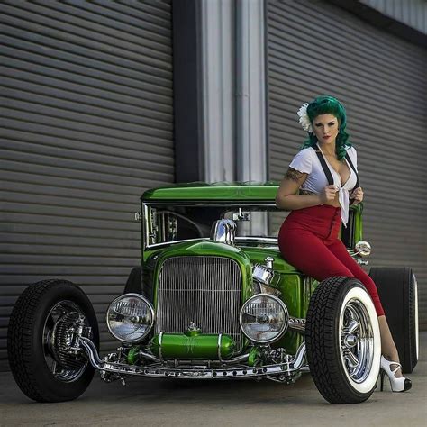 Hot Rod Cars And Girls