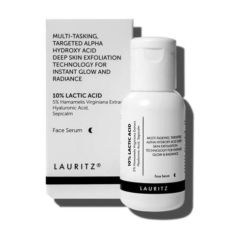 LAURITZ 10% Lactic Acid Instant Glow & Radiance Serum