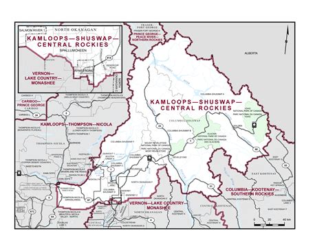 Kamloops–Shuswap–Central Rockies | Maps and Boundary Descriptions – 2023 Representation Orders ...