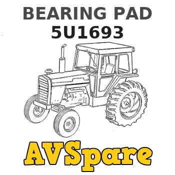 BEARING PAD 5U1693 - Caterpillar | AVSpare.com