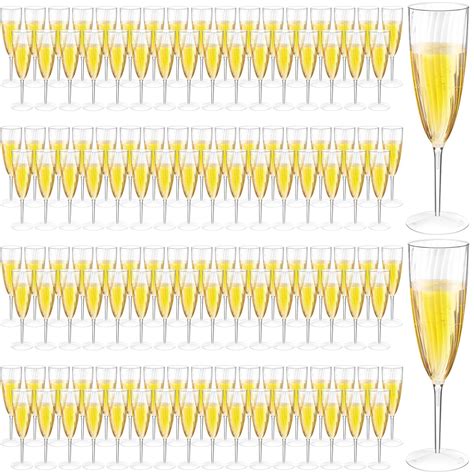 Gerrii Disposable Plastic Champagne Flute Plastic Champagne Flutes ...