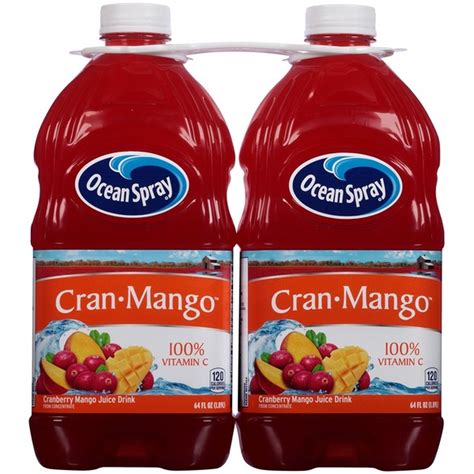 Ocean Spray Cran-Mango Juice (64 fl oz) Delivery or Pickup Near Me ...