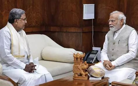 Siddaramaiah writes to PM Modi, alleges Gadkari's Shivamogga event was ...