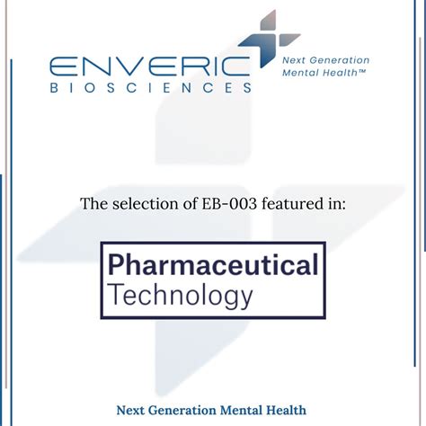 #milestone #mentalhealthdisorders #biotechnology | Enveric Biosciences, Inc.