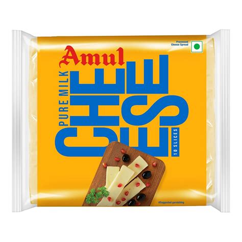 AMUL CHEESE SLICES 200 GM. – 9 TWELVE