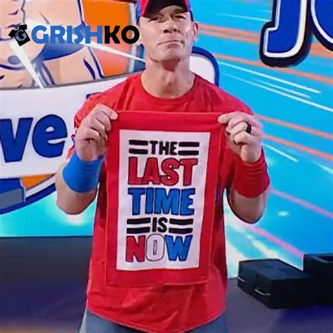 The Last Time Is Now John Cena 2025 Shirt - Grishko.com