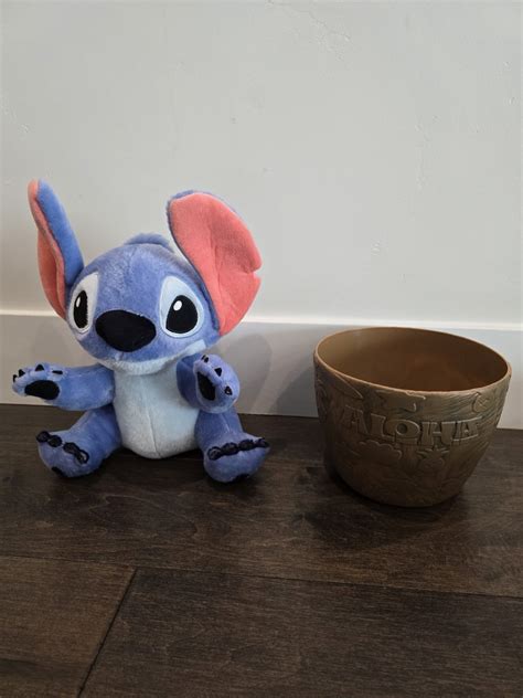 Inspired Stitch Movie Pineapple Popcorn Bucket, Stitch 2025 - Plush ...