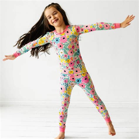 Secret Garden Two-Piece Pajama Set - Little Sleepies