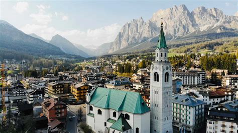 Elevation Of Cortina Italy