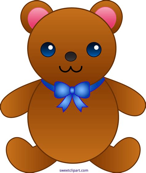 teddy bear with bow clipart 10 free Cliparts | Download images on ...