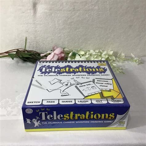 Telestrations The Hilarious Chinese Whispers Drawing Game (new)(s)
