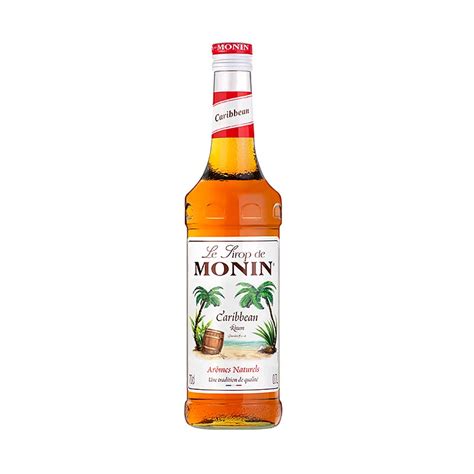 Rhum des Caraibes, Monin sans alcool, 700 ml, Bouteille | GOURMET ...