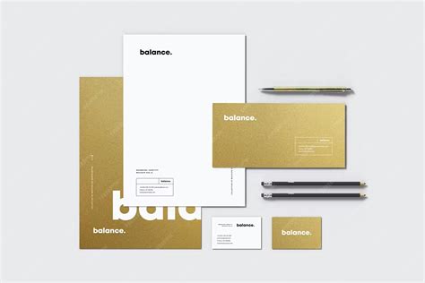 Premium PSD | Branding identity mockup