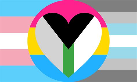 Trans Demiboy Pansexual Demiromantic Combo Flag by Pride-Flags on ...