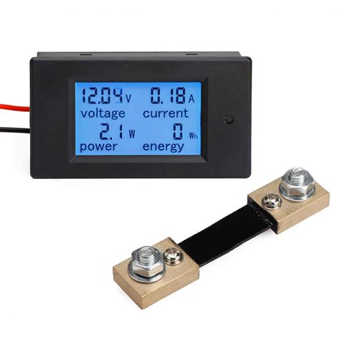 Power Monitor 4 in 1 Digital Voltmeter/Ammeter/Power Meter/Energy Meter ...