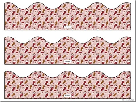 Free 51 Christmas Bulletin Board Borders Classroom Decorating Activity