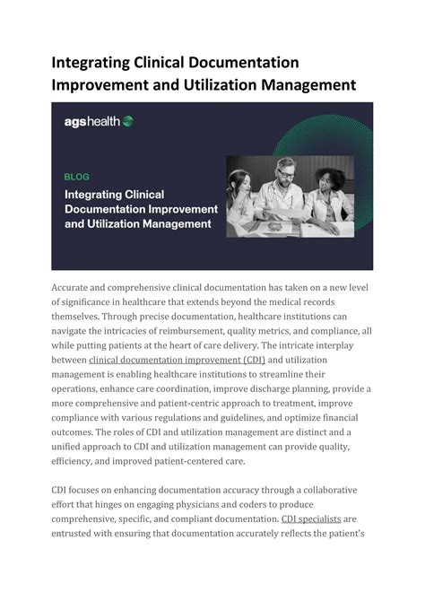Integrating Clinical Documentation Improvement and Utilization Management.pdf