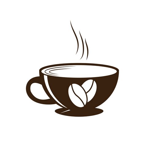 Coffee mug logo icon 30725550 PNG