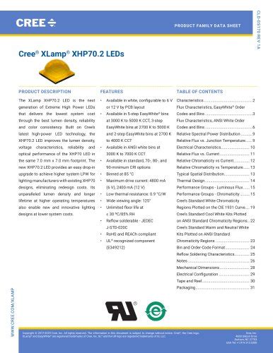 Led light Catalog - Cree - PDF Catalogs | Technical Documentation ...
