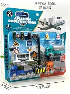 Buyline Toy Vehicles Toy Car for Kids Truck Pull Back Toy for Boys and ...