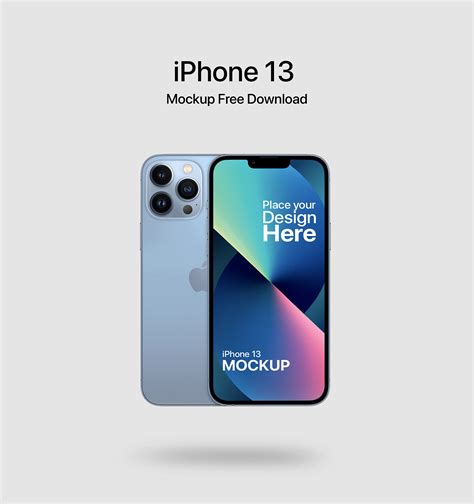 iPhone 13 Mockup PSD on Behance