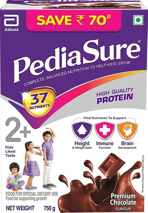 Buy PEDIASURE COMPLETE BALANCED NUTRITION TO HELP KIDS GROW - 750 GM ...