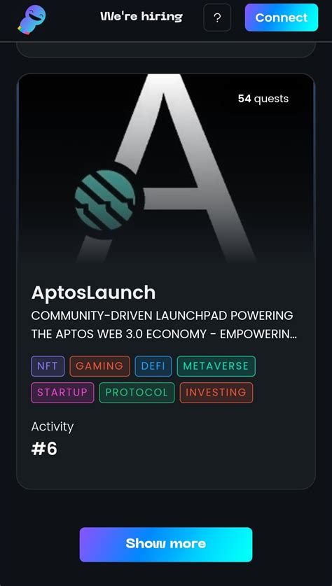 Квест от APTOS LAUNCHPAD — Teletype