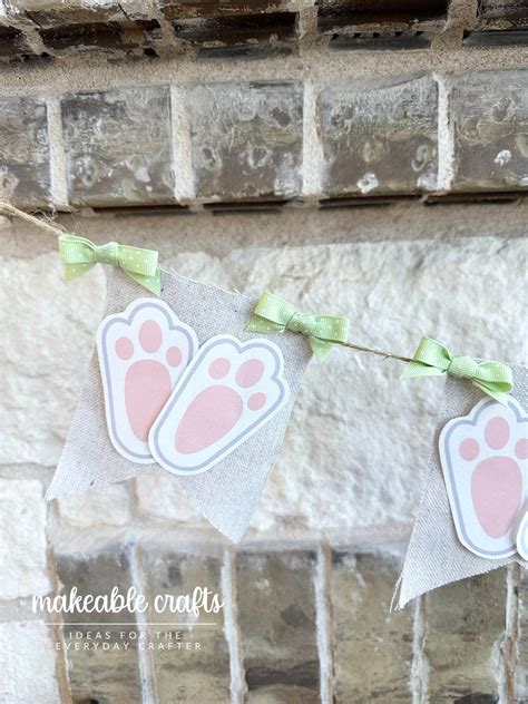 Easter Bunny Footprints
